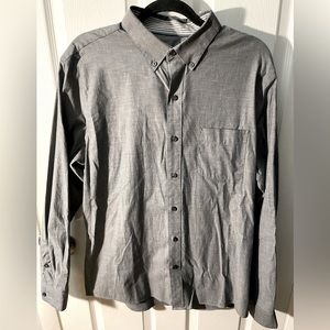 Grey Van Heusen Slim Fit Dress shirt